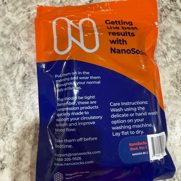 Black Compression Socks - Picture 5 of 5